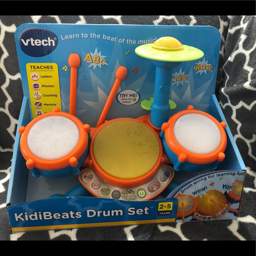 VTech KidiBeats Drum Set Ages 2-5 years